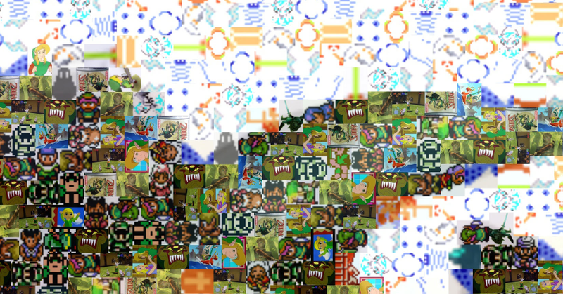 Illustration for article titled This Is Not A Single Zelda Screenshot